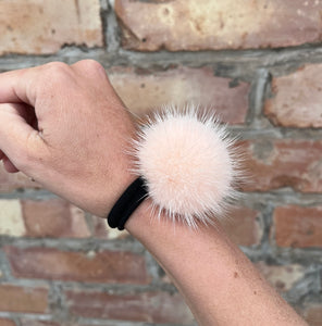 Mink Pom Pom Hair Bobbles