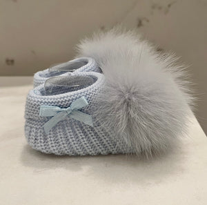 Pom Pom Booties