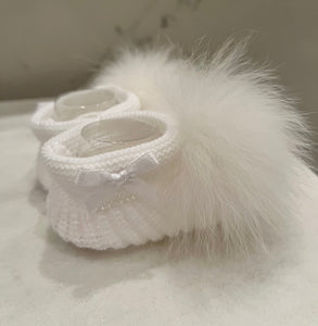 Pom Pom Booties