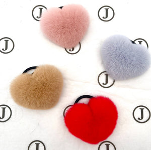 Heart Hair Bobbles