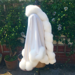 Winter White - Special Edition Cashmere Cape