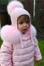 Load image into Gallery viewer, Snowsuit with Fur Hood - Pale Pink
