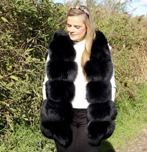 Load image into Gallery viewer, Fur Gilet with Hood
