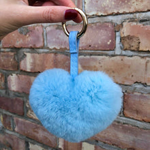 Load image into Gallery viewer, Heart Key Rings and Bag Charms
