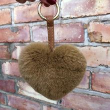 Load image into Gallery viewer, Heart Key Rings and Bag Charms
