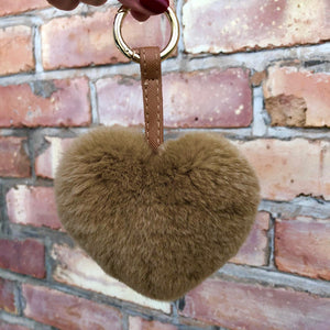 Heart Key Rings and Bag Charms