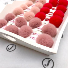 Load image into Gallery viewer, Children’s Pom Pom Hair Clips
