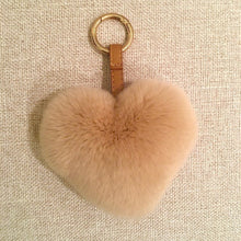 Load image into Gallery viewer, Heart Key Rings and Bag Charms
