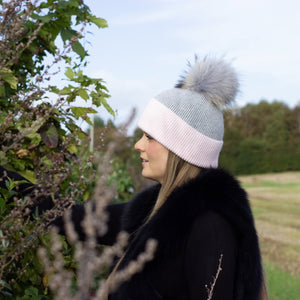 Luxury Cashmere Pom Pom Hats - Adults